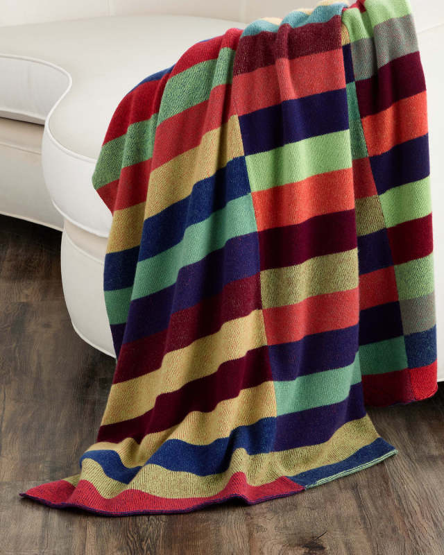 Block Super Duper Cashmere Blanket, 58" x 86"